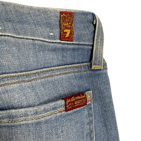 7 For all Mankind the ankle skinny Jeans size 26 - Picture 8 of 9
